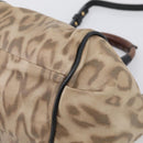 Chloe Etel Hand Bag Leather 2way Beige Gold Auth BA17109-13