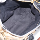 Chloe Etel Hand Bag Leather 2way Beige Gold Auth BA17109-20