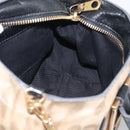 Chloe Etel Hand Bag Leather 2way Beige Gold Auth BA17109-21