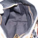 Chloe Etel Hand Bag Leather 2way Beige Gold Auth BA17109-22