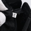 PRADA Hand Bag Harako leather Black Silver Auth BA17112-21