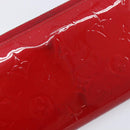 LOUIS VUITTON Monogram Vernis Pouch Wallet 3 Set Red LV Auth BA17115-19