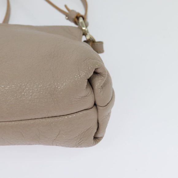 Chloe Lily Hand Bag Leather 2way Pink Auth BA1712