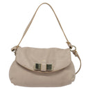 Chloe Lily Hand Bag Leather 2way Pink Auth BA1712-13