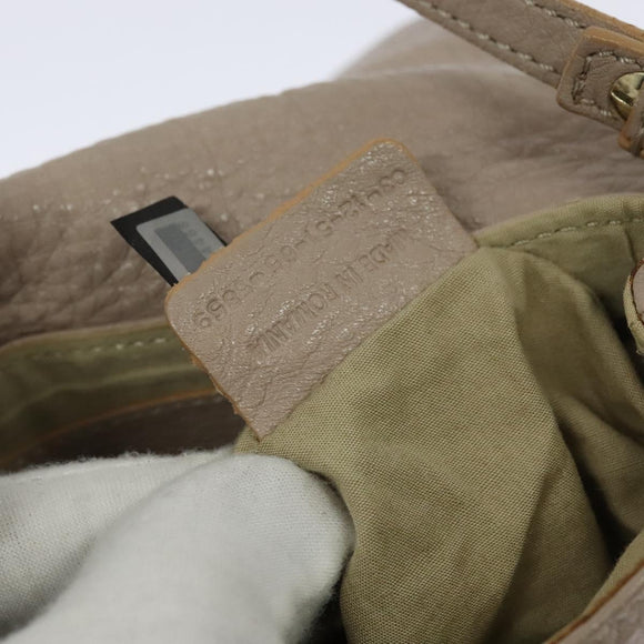 Chloe Lily Hand Bag Leather 2way Pink Auth BA1712