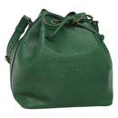 LOUIS VUITTON Epi Petit Noe Shoulder Bag Green M44104 LV Auth BA1717-1