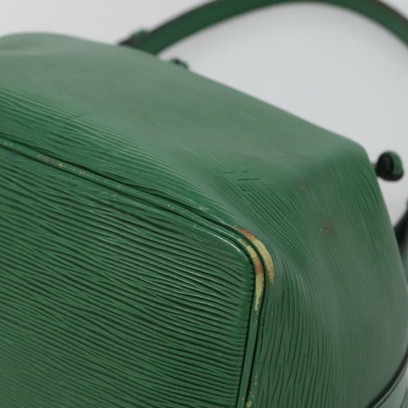LOUIS VUITTON Epi Petit Noe Shoulder Bag Green M44104 LV Auth BA1717