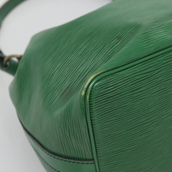 LOUIS VUITTON Epi Petit Noe Shoulder Bag Green M44104 LV Auth BA1717