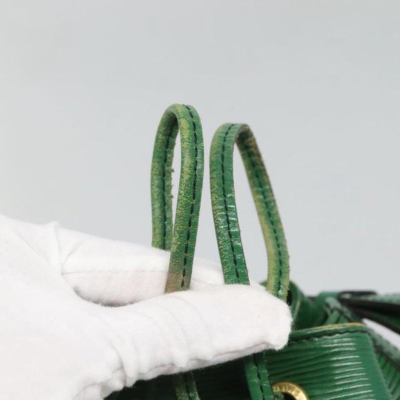 LOUIS VUITTON Epi Petit Noe Shoulder Bag Green M44104 LV Auth BA1717