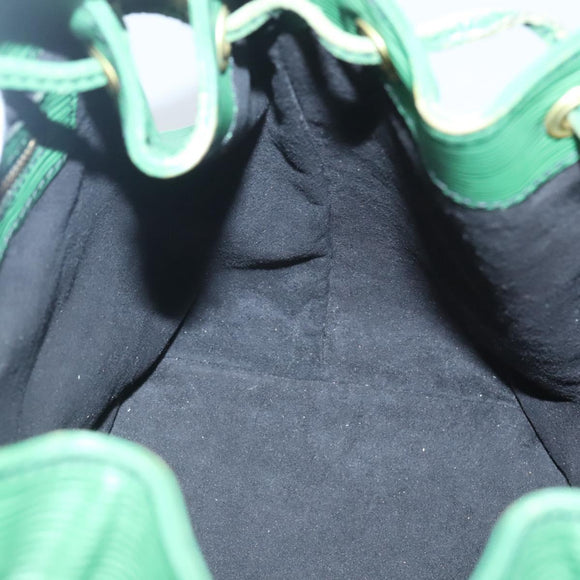 LOUIS VUITTON Epi Petit Noe Shoulder Bag Green M44104 LV Auth BA1717