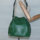 LOUIS VUITTON Epi Petit Noe Shoulder Bag Green M44104 LV Auth BA1717-22