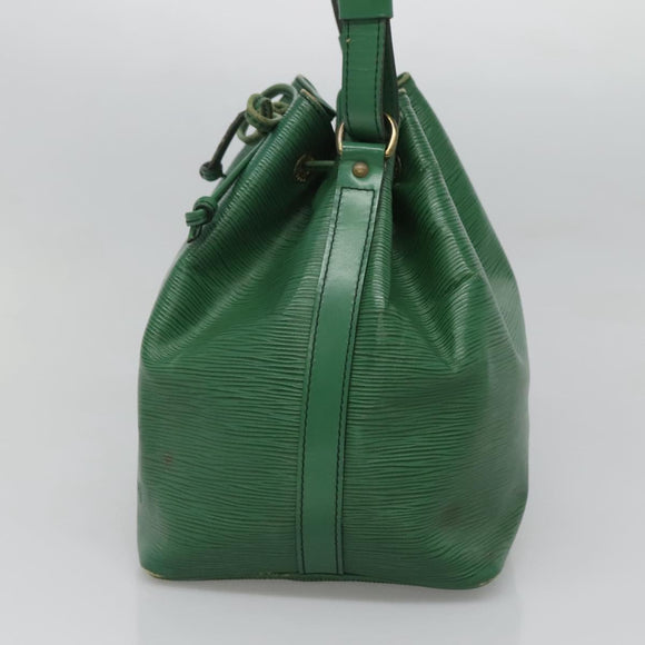 LOUIS VUITTON Epi Petit Noe Shoulder Bag Green M44104 LV Auth BA1717