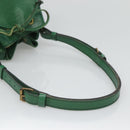 LOUIS VUITTON Epi Petit Noe Shoulder Bag Green M44104 LV Auth BA1717-7