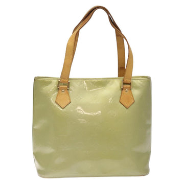 LOUIS VUITTON Monogram Vernis Houston Hand Bag Gris M91053 LV Auth BA1718 - 0