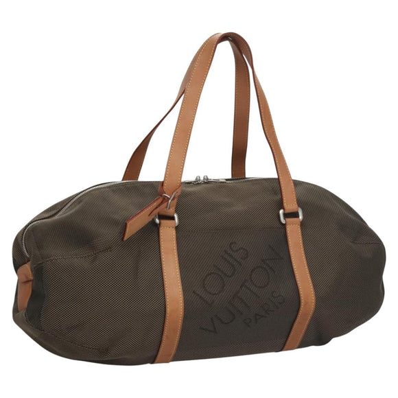 LOUIS VUITTON Damier Geant Akatan Boston Bag Tail M93064 LV Auth BA172