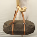 LOUIS VUITTON Damier Geant Akatan Boston Bag Tail M93064 LV Auth BA172-24