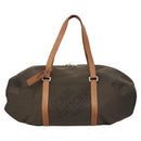 LOUIS VUITTON Damier Geant Akatan Boston Bag Tail M93064 LV Auth BA172-13