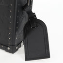 LOUIS VUITTON Monogram Shadow Clutch box Clutch Bag Black M12876 LV Auth BA1720SM-17