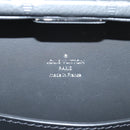LOUIS VUITTON Monogram Shadow Clutch box Clutch Bag Black M12876 LV Auth BA1720SM-11