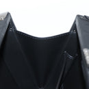 LOUIS VUITTON Monogram Shadow Clutch box Clutch Bag Black M12876 LV Auth BA1720SM-20