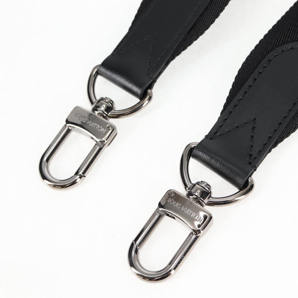 LOUIS VUITTON Monogram Shadow Clutch box Clutch Bag Black M12876 LV Auth BA1720SM