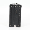 LOUIS VUITTON Monogram Shadow Clutch box Clutch Bag Black M12876 LV Auth BA1720SM-3