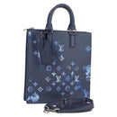 LOUIS VUITTON Monogram Watercolor Sac Plat Messenger Bag M57843 LV Auth BA1721SM-1