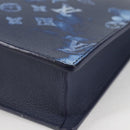 LOUIS VUITTON Monogram Watercolor Sac Plat Messenger Bag M57843 LV Auth BA1721SM-16
