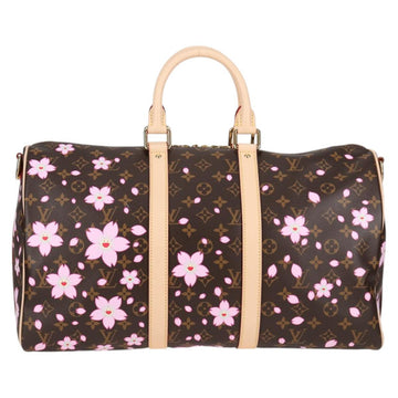 LOUIS VUITTON Cherry Blossom TM Keepall Bandouliere 45 Bag M13752 Auth BA1732SM - 0