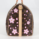 LOUIS VUITTON Cherry Blossom TM Keepall Bandouliere 45 Bag M13752 Auth BA1732SM-4