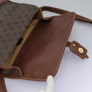 GUCCI GG Canvas Shoulder Bag Brown Gold 001 261 0613 Auth BA1734-18