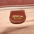 GUCCI GG Canvas Shoulder Bag Brown Gold 001 261 0613 Auth BA1734-20