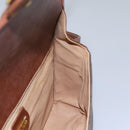 GUCCI GG Canvas Shoulder Bag Brown Gold 001 261 0613 Auth BA1734-22