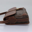 GUCCI GG Canvas Shoulder Bag Brown Gold 001 261 0613 Auth BA1734-4