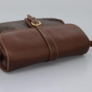 GUCCI GG Canvas Shoulder Bag Brown Gold 001 261 0613 Auth BA1734-6