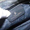 GUCCI GG Supreme Sherry Line Bag PVC Navy Gold Red 89 02 032 Auth BA1735-16