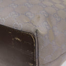 GUCCI GG Canvas Tote Bag Silver Purple 31244 Auth BA1736-14