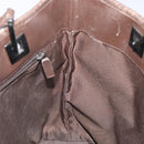 GUCCI GG Canvas Tote Bag Silver Purple 31244 Auth BA1736-18