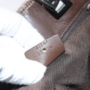 GUCCI GG Canvas Tote Bag Silver Purple 31244 Auth BA1736-12