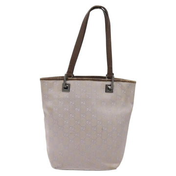 GUCCI GG Canvas Tote Bag Silver Purple 31244 Auth BA1736 - 0
