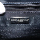 BURBERRY Nova Check Shoulder Bag PVC Beige Auth BA1737-17