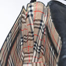 Burberrys Shoulder Bag Leather Black Gold Auth BA1745-19