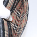 Burberrys Shoulder Bag Leather Black Gold Auth BA1745-12