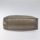 Salvatore Ferragamo Shoulder Bag Leather Champagne Gold Auth BA1746-9