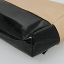 Salvatore Ferragamo Shoulder Bag Taurillon Leather Beige Gold Auth BA1749-15