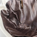 Salvatore Ferragamo Shoulder Bag Taurillon Leather Beige Gold Auth BA1749-19