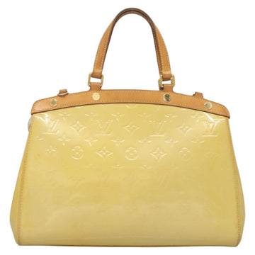 LOUIS VUITTON Monogram Vernis Blair MM Hand Bag 2way Citrin M90108 Auth BA1751 - 0