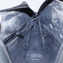 GUCCI GG Supreme Sherry Line Shoulder Bag PVC Navy Gold 14 02 005 Auth BA1764-20