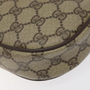 GUCCI GG Supreme Web Sherry Line Shoulder Bag PVC 007 58 6112 8031 Auth BA1765-9