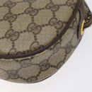 GUCCI GG Supreme Web Sherry Line Shoulder Bag PVC 007 58 6112 8031 Auth BA1765-15